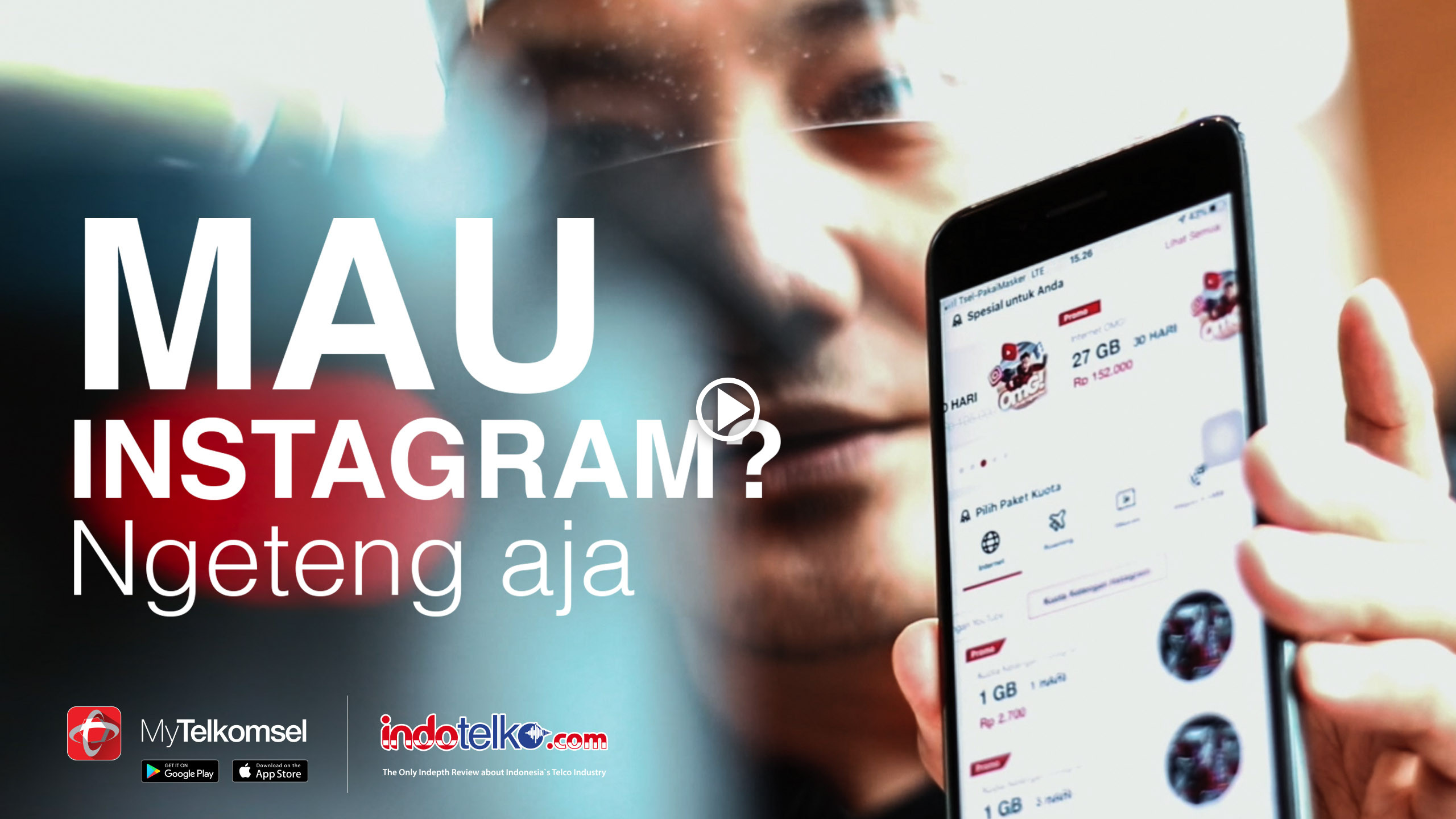 Paket data IG pun bisa diketeng